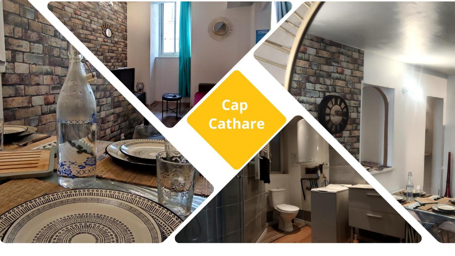 Le Cathare-Limoux-Wifi-Parking Free-Oc-Keys Apartment Exterior photo